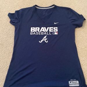 Nike Dri-Fit Atlanta Braves Baseball Shirt